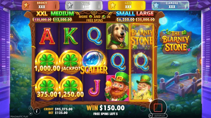 The Blarney Stone - bonusna ruleta Jackpot Reveal